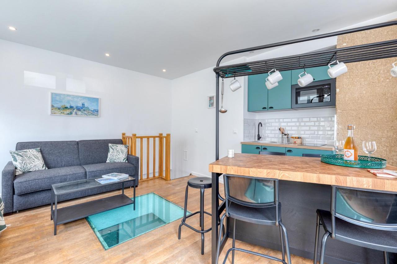 Les Vignes De Montmartre Aparthotel Paris Ngoại thất bức ảnh